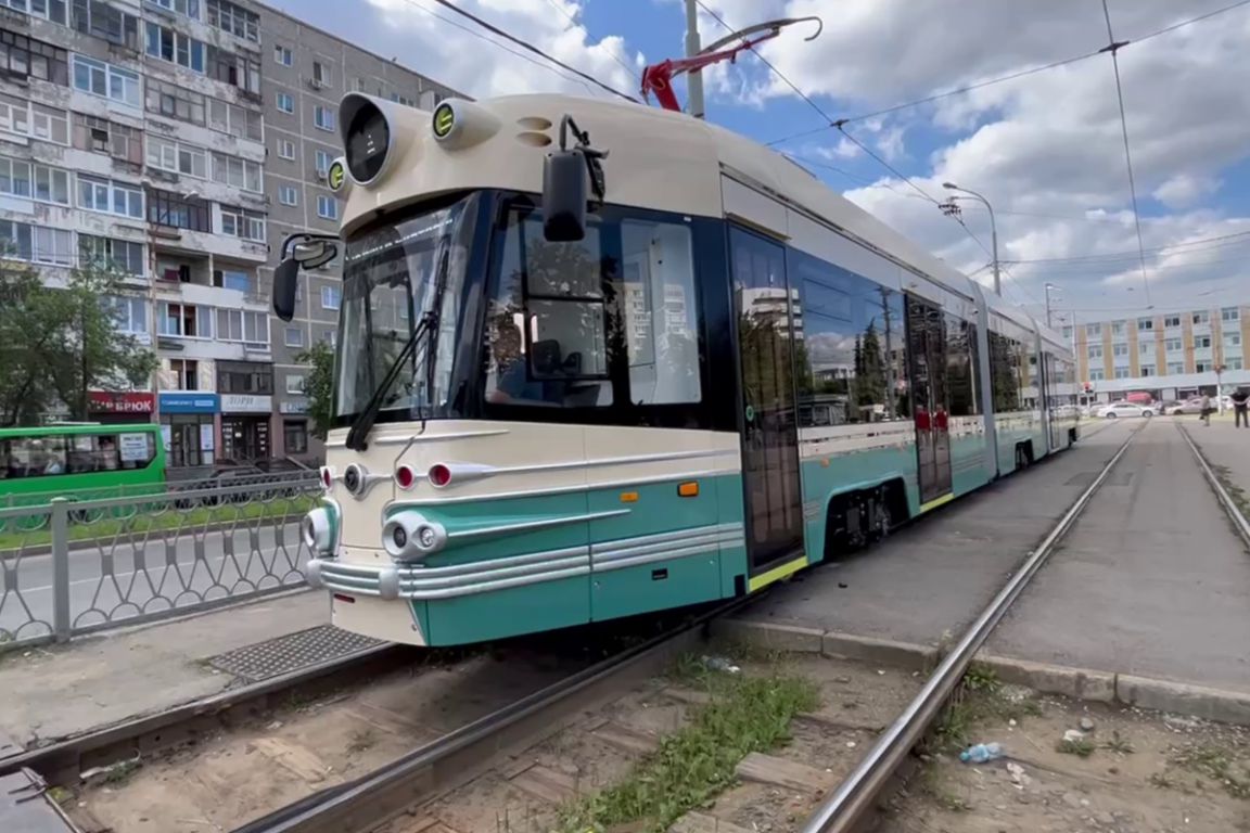 Трамвай «Достоевский» вышел на обкатку в Екатеринбурге - «Уральский рабочий»